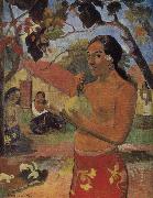 Paul Gauguin Take mango woman oil on canvas